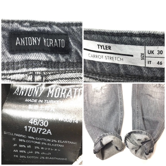 Antony Morato Tyler Carrot Stretch Slim fit Jeans - Picture 5 of 8